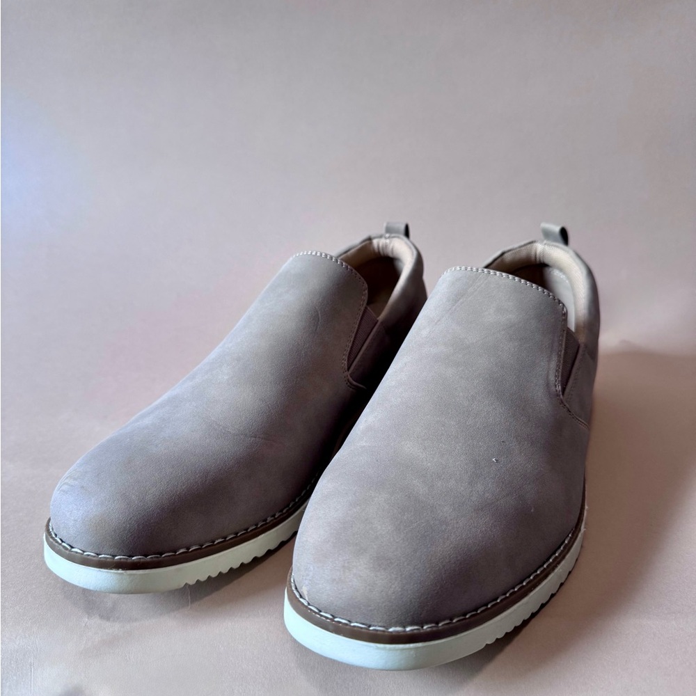 Goodfellow & Co Gray Loafers Minimalist Slip-Ons